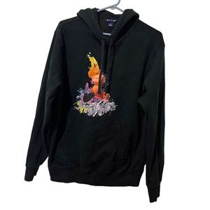 Sport-Tek Hoodie Women Medium Black Pullover Dance Sweatshirt Heavyweight Casual